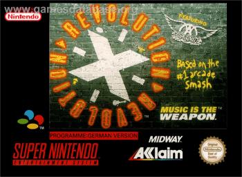 Cover Revolution X for Super Nintendo